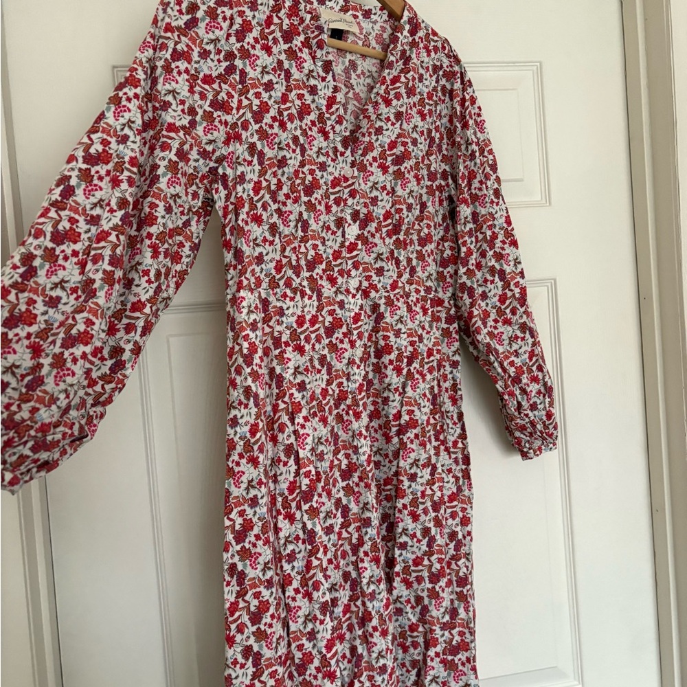 Floral Long Sleeve Dress Universal Thread